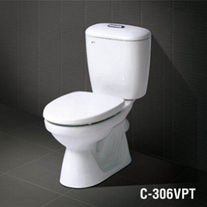 Bồn cầu Inax C-306VTN (Nắp êm)