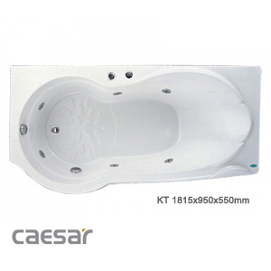 Bồn tắm Massage có Chân Yếm Caesar MT3180L(R)