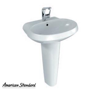 Chậu rửa Lavabo chân dài AMERICAN Standard WP-F511/F711