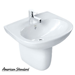Chậu rửa Lavabo chân lửng AMERICAN Standard VF-0947/VF-0741