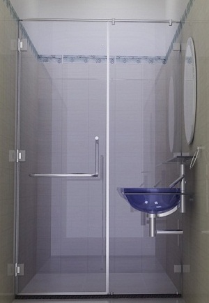 Phòng tắm vách kính 5