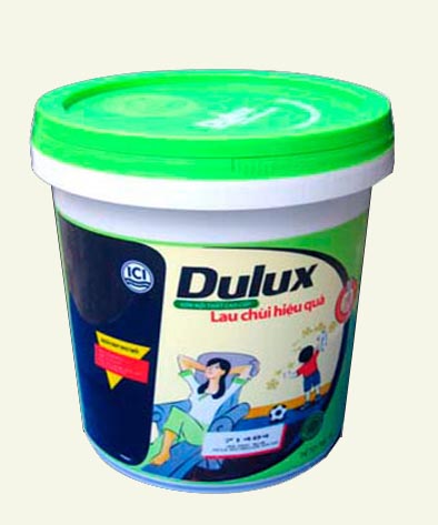 Sơn nội thất Dulux lau chùi hiệu quả