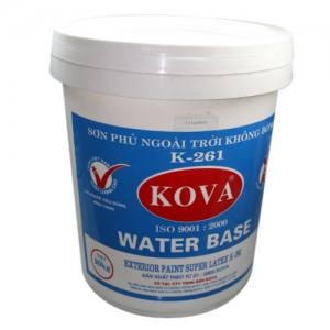 Sơn phủ không bóng ngoài trời Kova K261 (20kg)